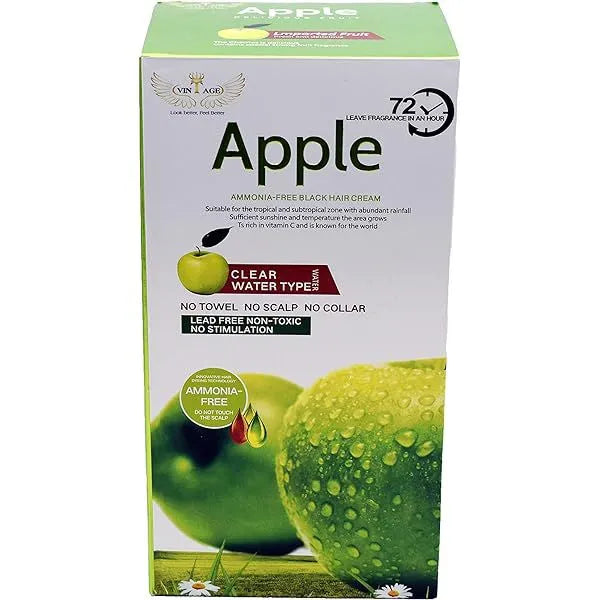 Apple Amonia−Free Black Hair Cream