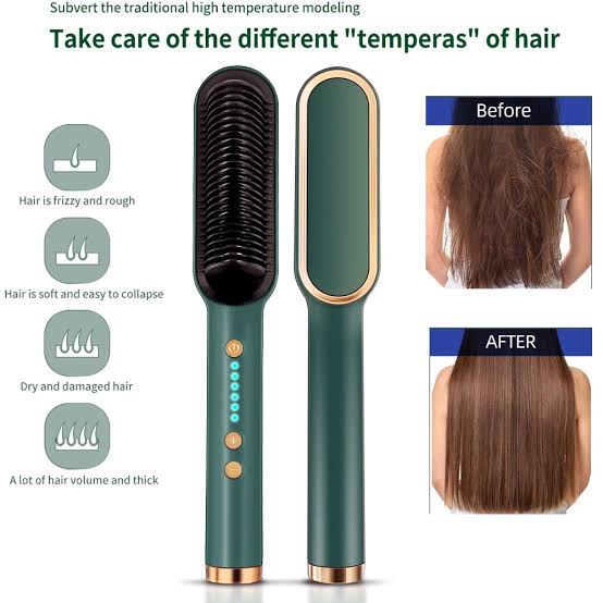 Hair Straightener Brush